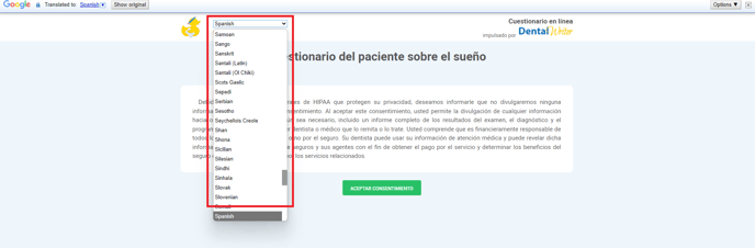 Language change DW+